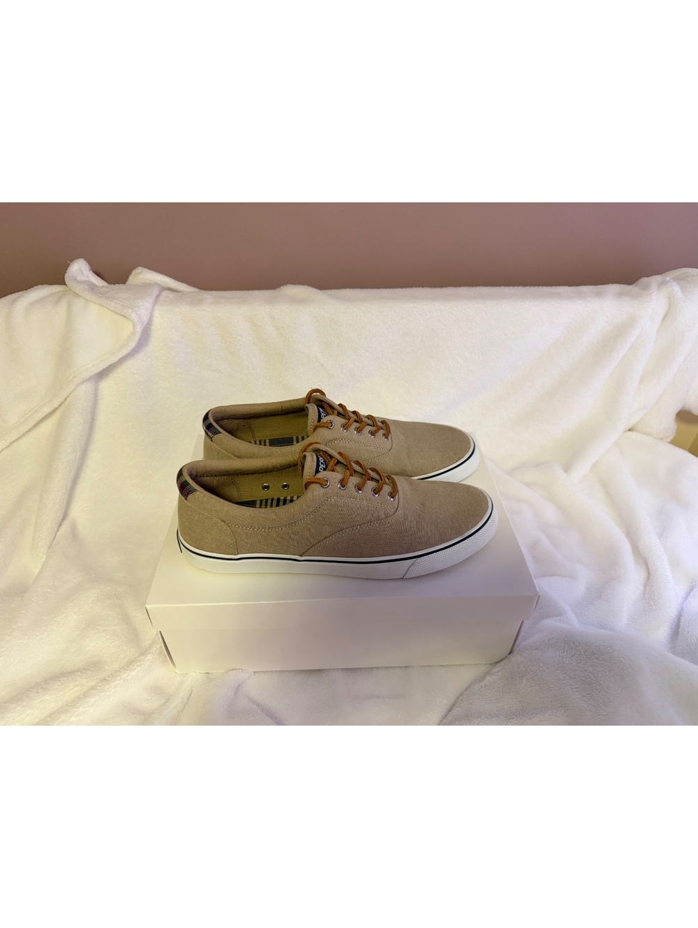 Sperry Beige Canvas Casual Sneakers Size 13 [COPY]